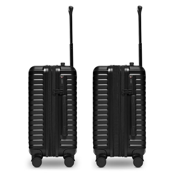 Redolz Essentials 18 4 wheels Cabin trolley 55 cm with expansion pleat