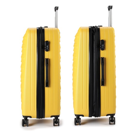 Benzi 5493 4 wheels Suitcase set 3-piece with expansion pleat