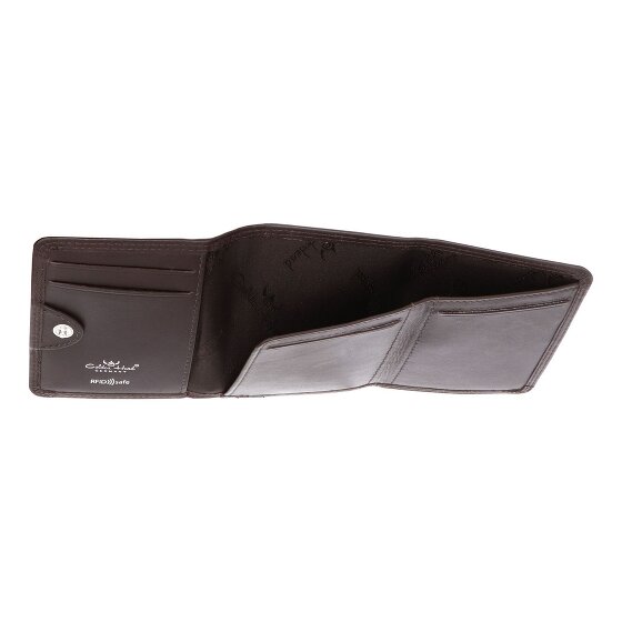 Golden Head Polo Wallet RFID protection Genuine Leather 10 cm