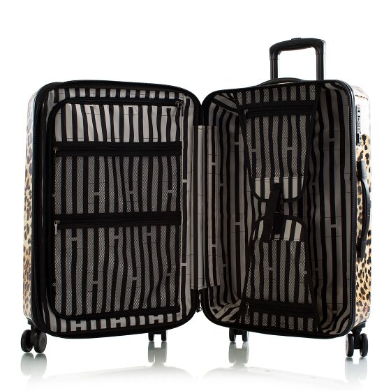 Heys Black Camo 4 wheels Trolley M 66 cm with expansion pleat