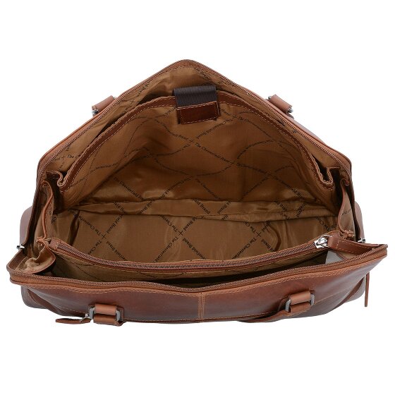 The Chesterfield Brand Wax Pull Up Shoulder Bag Leather 37 cm Laptop compartment