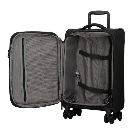 Jump Monthélys 4 wheels Cabin trolley 55 cm with expansion pleat