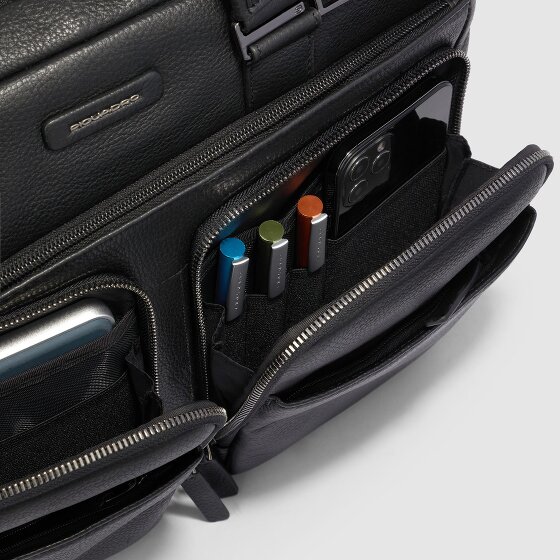Piquadro Modus Briefcase Leather 39.5 cm Laptop compartment