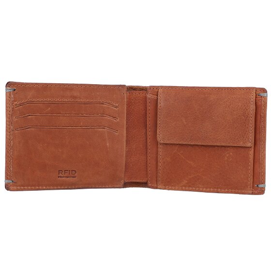 Burkely Antique Avery wallet RFID leather 12 cm