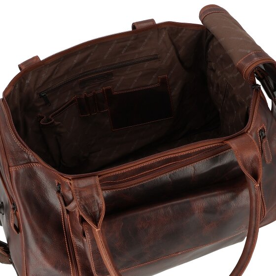 Greenburry Rugged 2 wheels Travel bag Genuine Leather 53 cm