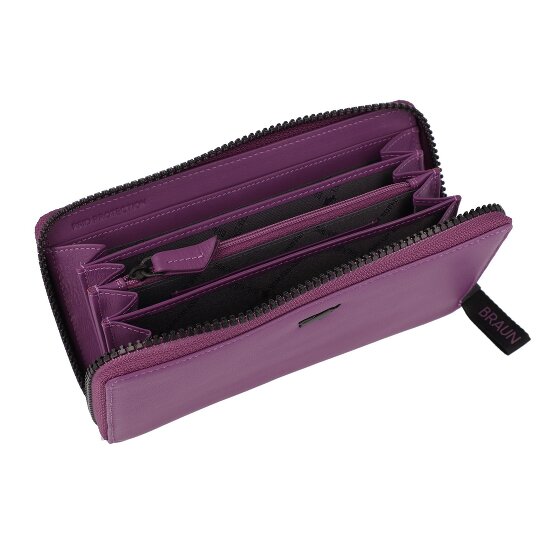 Braun Büffel Capri Wallet RFID protection Leather 19 cm