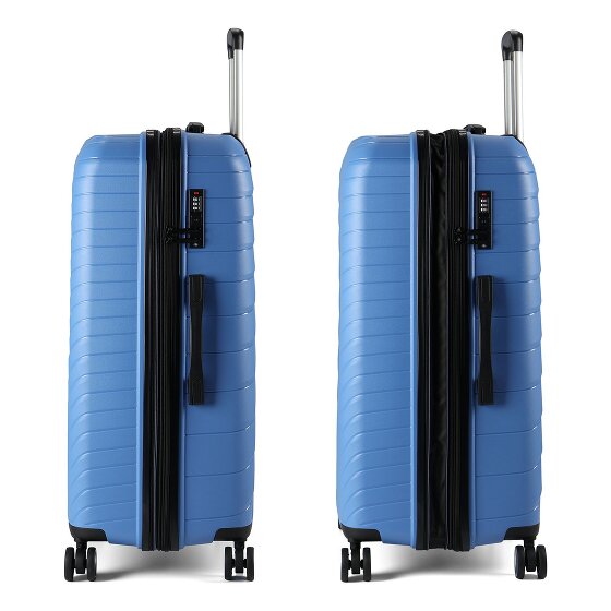 Benzi 5808 4 wheels Trolley 74 cm with expansion pleat