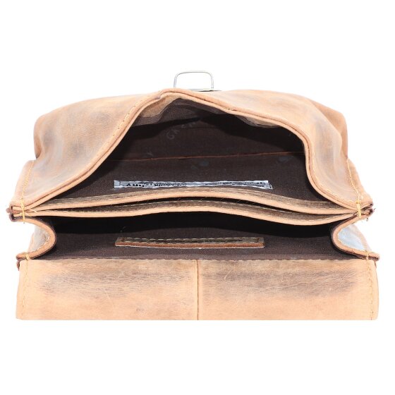 Greenburry Vintage outdoor fanny pack leather 15 cm