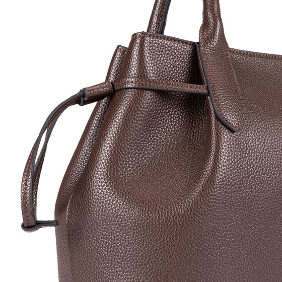 L.Credi Sapphira Handbag Genuine Leather 33 cm