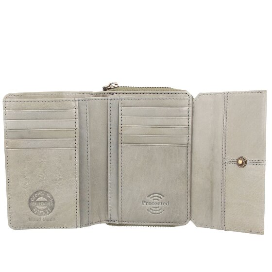 Greenland Nature Wallet RFID protection Genuine Leather 13 cm