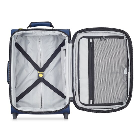 Delsey Paris Maubert 2.0 2 wheels Cabin trolley 55 cm with expansion pleat