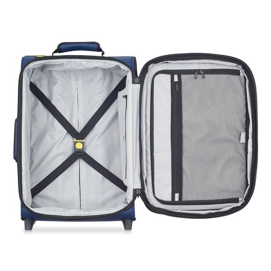 Delsey Paris Maubert 2.0 2 wheels Cabin trolley 55 cm with expansion pleat