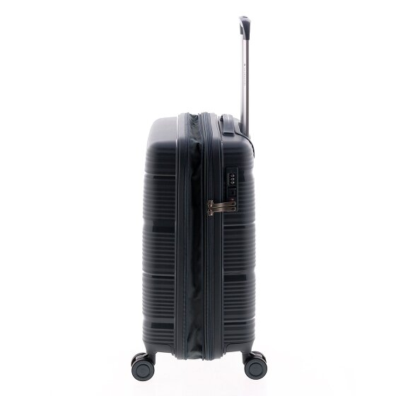 Gladiator 0800 4 wheels Cabin trolley 55 cm with expansion pleat