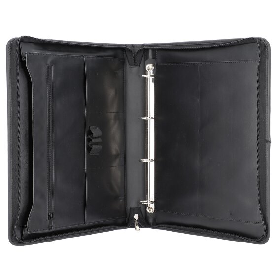 Alassio Limone leather writing case 36 cm