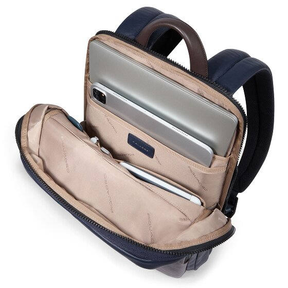 Piquadro Harper Daypack Leather 38 cm Laptop compartment
