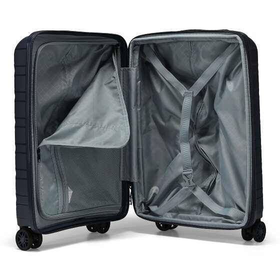 d&n Travel Line 4700 4 wheels Cabin trolley 55 cm with expansion pleat