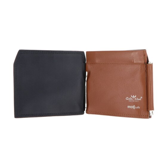 Golden Head Polo Wallet RFID protection Genuine Leather 11 cm