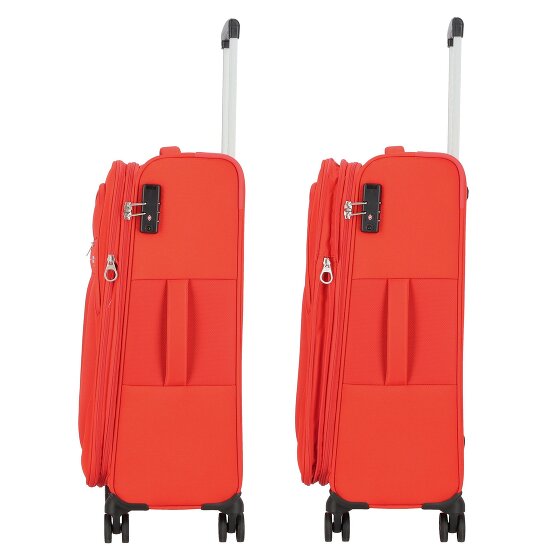 American Tourister Deep Dive 4 wheels Suitcase set 3-piece with expansion pleat