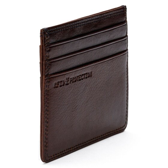 Farmhood Memphis Credit card case RFID protection Leather 10 cm