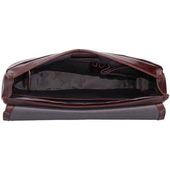 Bugatti Romano Messenger leather 40 cm laptop compartment