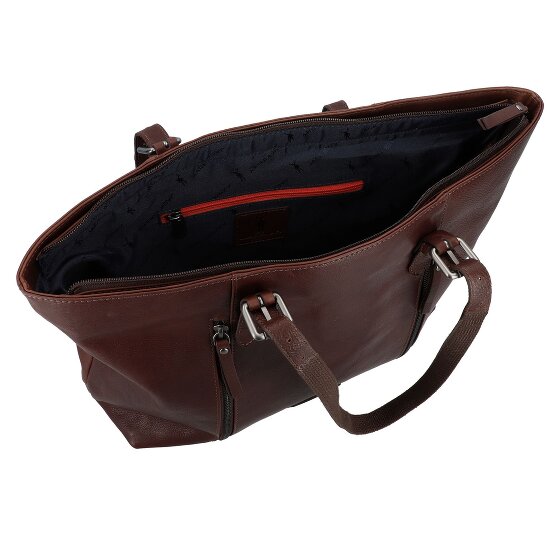 Jack Kinsky Montreal Shoulder Bag Leather 34 cm