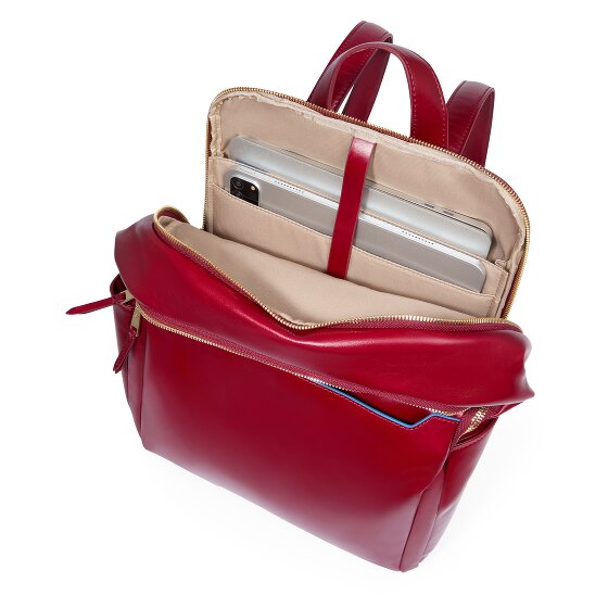 Piquadro Blue Square Daypack RFID protection Leather 37 cm Laptop compartment