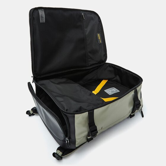 Mandarina Duck eco coated travel backpack 50 cm laptop compartment