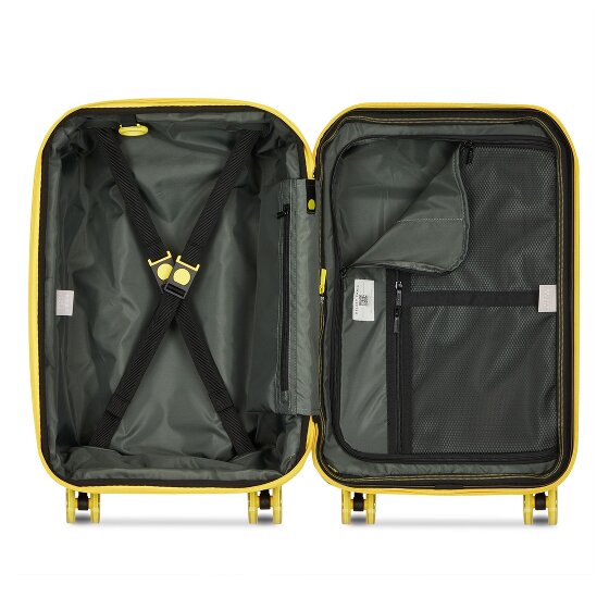 Delsey Paris Rempart 2.0 4 wheels Cabin trolley 55 cm with expansion pleat