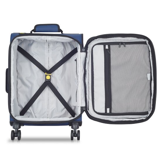 Delsey Paris Maubert 2.0 4 wheels Cabin trolley 55 cm with expansion pleat