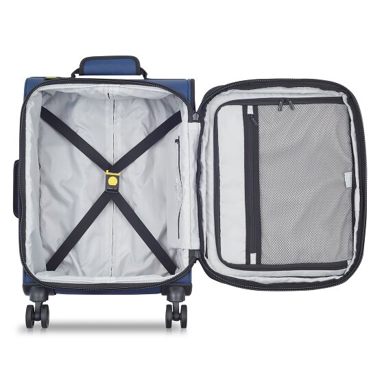 Delsey Paris Maubert 2.0 4 wheels Cabin trolley 55 cm with expansion pleat