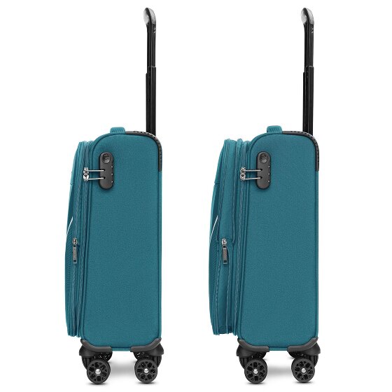 Stratic taska 4 Roll Cabin Trolley S 55 cm with Expanding Pleat