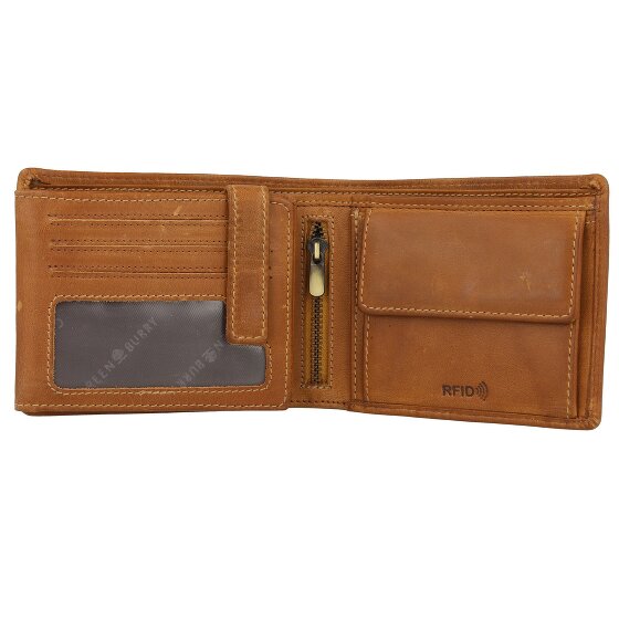 Greenburry Tornado Wallet RFID protection Leather 12 cm