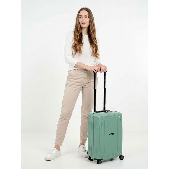 Redolz Essentials 15 4-roll cabin trolley 55 cm with three-point closure