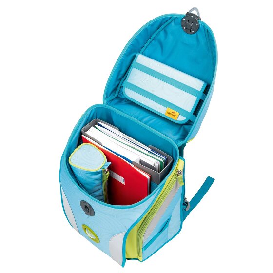 DerDieDas ErgoFlex Max LED School bag set 5-piece