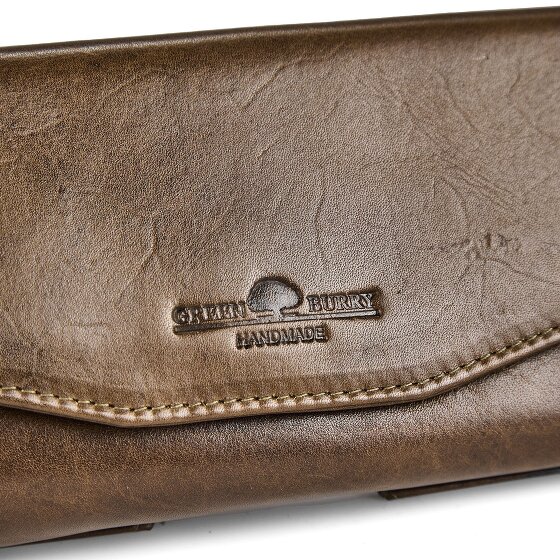 Greenburry Newport Glasses case Genuine Leather 1.5 cm