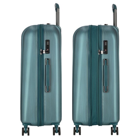 Polestream Moonrock 4 wheels Trolley L 78 cm with expansion pleat