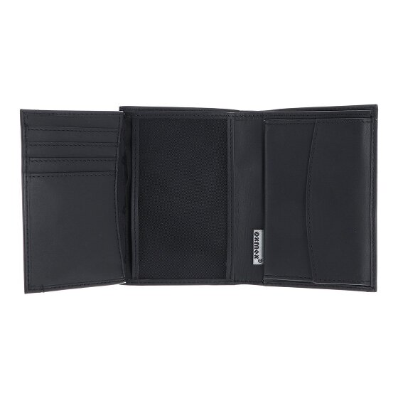 oxmox Leather Wallet RFID protection Genuine Leather 13 cm