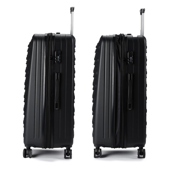 Benzi 5493 4 wheels Suitcase set 3-piece with expansion pleat