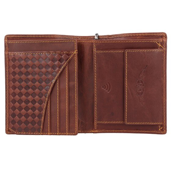Greenburry Racing Collection Richmond wallet RFID leather 10 cm