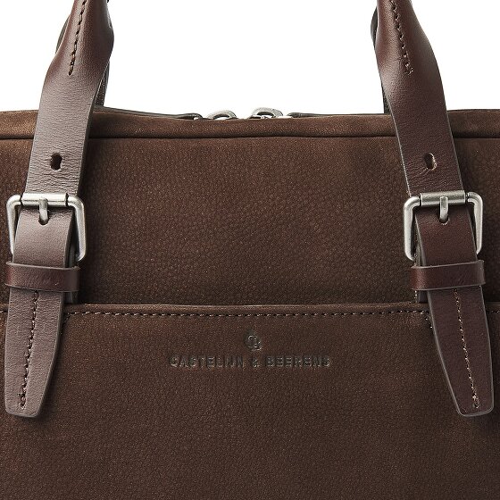 Castelijn & Beerens Veneto Briefcase RFID protection Genuine Leather 41 cm Laptop compartment