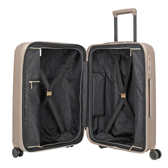 Travelite Barbara Novelty 4 wheels Suitcase set 3-piece with expansion pleat