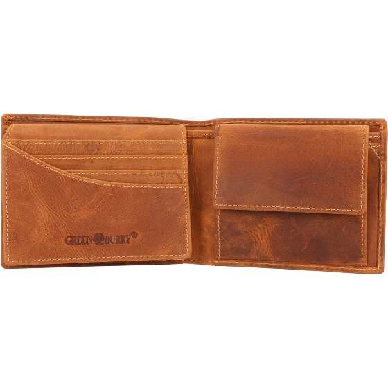 Greenburry Vintage Wallet Leather 12 cm