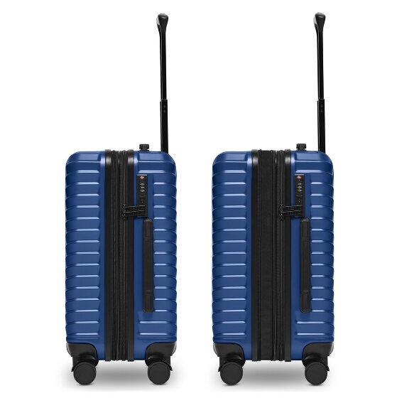 Redolz Essentials 18 4 wheels Cabin trolley 55 cm with expansion pleat
