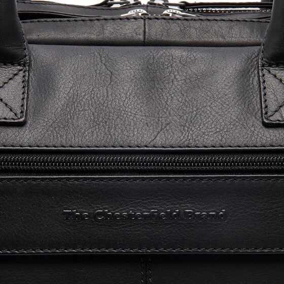 The Chesterfield Brand Tacama Briefcase Genuine Leather 41 cm Laptop compartment