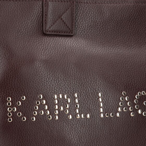 Karl Lagerfeld Signature Shopper Bag Leather 33 cm