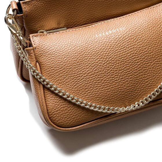 Lazarotti Milano Leather shoulder bag leather 23 cm
