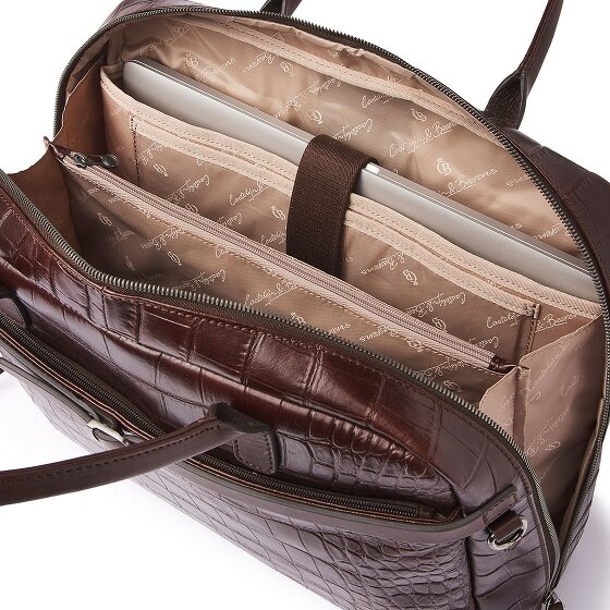 Castelijn & Beerens Lisa Briefcase RFID protection Leather 41 cm Laptop compartment
