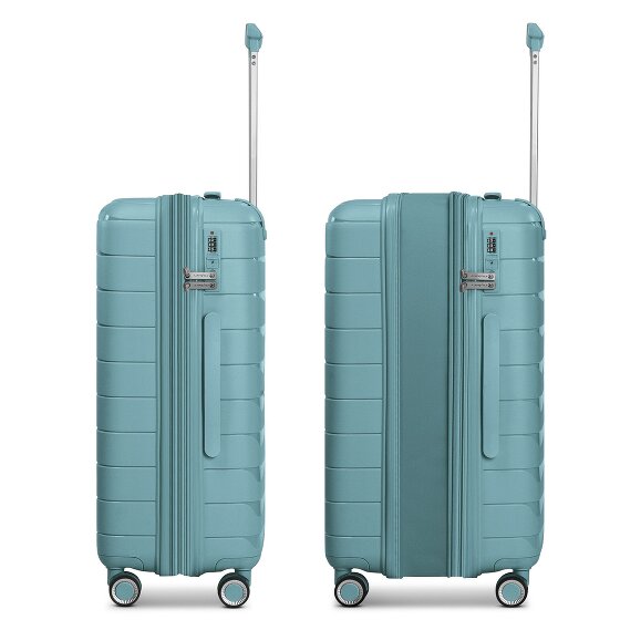 Franky London 4 wheels Trolley M 65 cm with expansion pleat