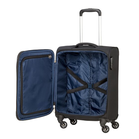 Paklite Valencia 4 wheels Cabin trolley 55 cm