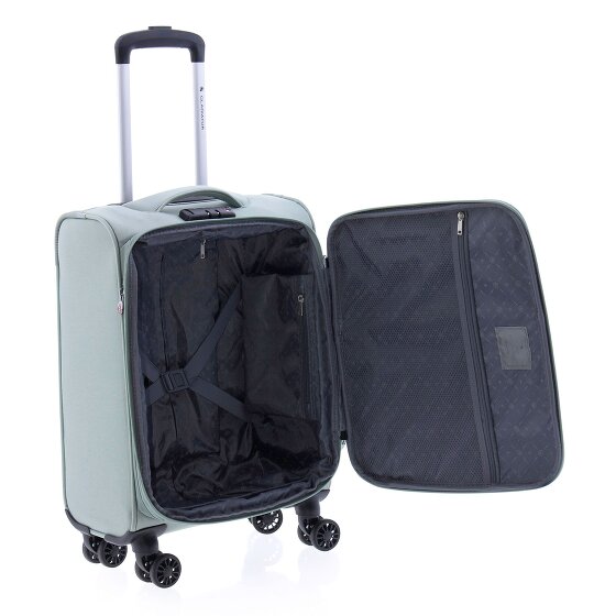 Gladiator 3700 4 wheels Cabin trolley 55 cm with expansion pleat